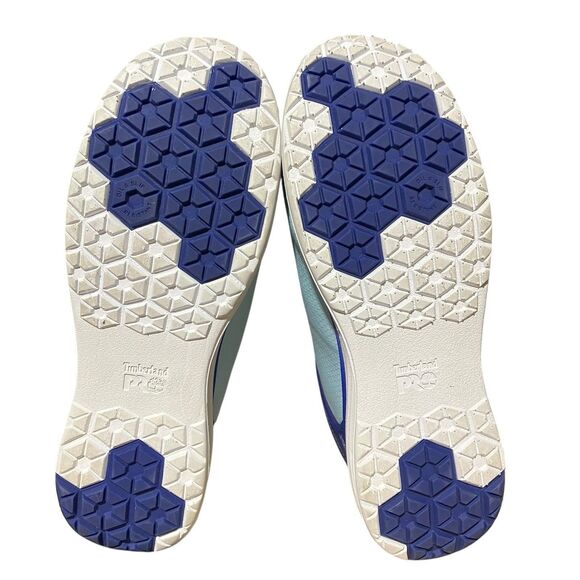 Timberland Pro Sneakers WMNS 9 Blue Day One Safety Shoes PR0455 Anti-Fatigue - Picture 10 of 12